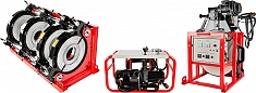 Гидравлические стыковые сварочные аппараты для пнд труб Gas Fusion Red-400 (220 V)