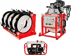 Гидравлический стыковой сварочный аппарат для пнд труб Gas Fusion Red-630