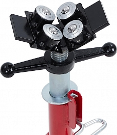 Использование двойной роликовой насадки для трубных опор Remmers 18 мм