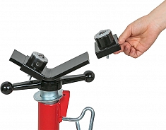 Использование одинарной роликовой насадки для трубных опор Remmers 18 мм