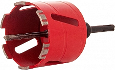 Коронка для подрозетников по бетону с переходником M16/SDS-Plus Diam Master Line 82 мм