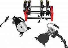 Механические стыковые сварочные машины для пнд труб Gas Fusion Red-160V4