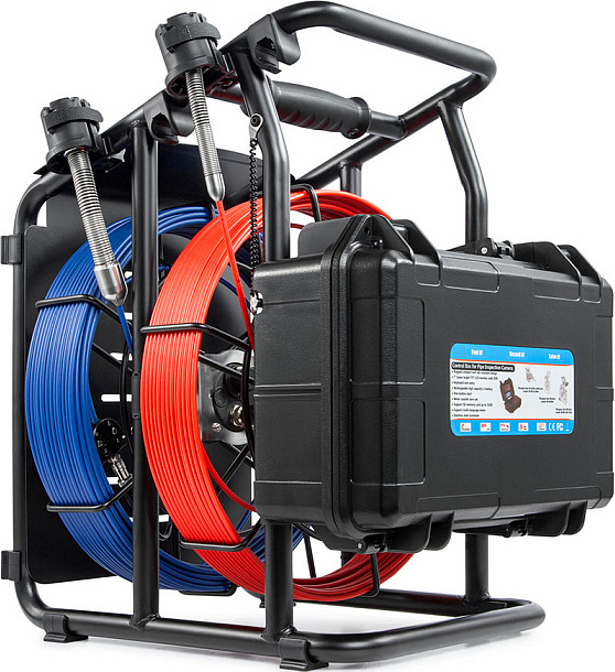 Проталкиваемая система видеоинспекции трубопроводов Rotorica 3499F-Dual-20